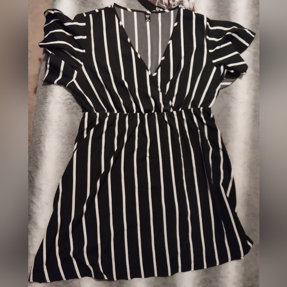 Striped 3x dress